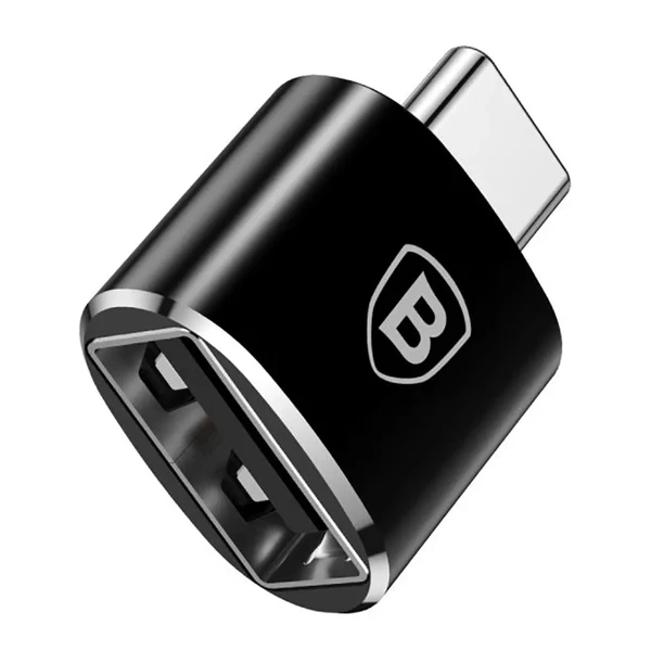 Перехідник Baseus USB Type-C to USB Black