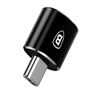 Переходник Baseus USB Type-C to USB Black - Фото 3