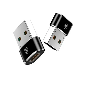 Перехідник Baseus Mini USB to USB Type-C Black - Фото 2