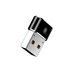 Перехідник Baseus Mini USB to USB Type-C Black - Фото 5