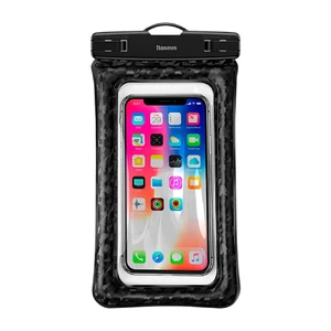 Універсальний водонепроникний чохол Baseus Waterproof Bag Black для смартфонів до 6"