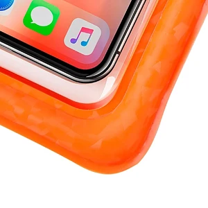 Універсальний водонепроникний чохол Baseus Waterproof Bag Orange для смартфонів до 6" - Фото 5