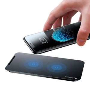 Бездротова док-станція Baseus Wireless Charging Pad WiC1 10W Black - Фото 6