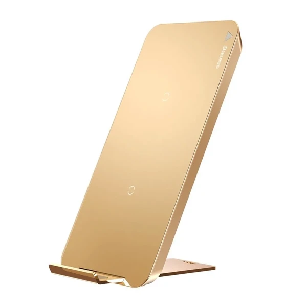 Бездротова док-станція Baseus Wireless Charging Pad WiC1 10W Gold у Житомирі