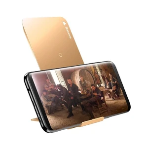 Беспроводная док-станция Baseus Wireless Charging Pad WiC1 10W Gold - Фото 3