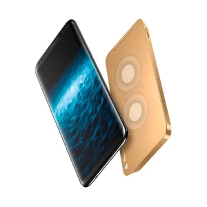 Беспроводная док-станция Baseus Wireless Charging Pad WiC1 10W Gold - Фото 4