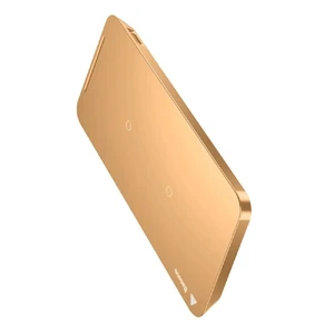 Беспроводная док-станция Baseus Wireless Charging Pad WiC1 10W Gold - Фото 5