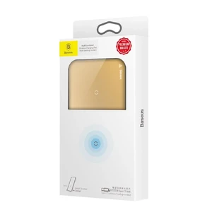 Беспроводная док-станция Baseus Wireless Charging Pad WiC1 10W Gold - Фото 8