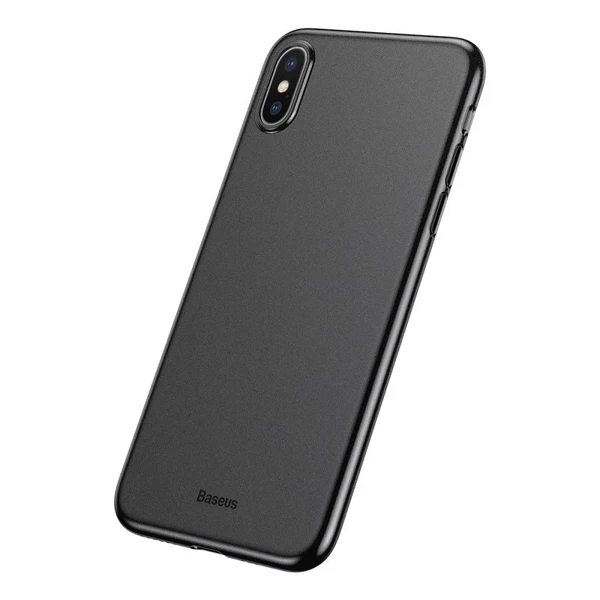 Ультратонкий чохол Baseus Wing Case Black для iPhone X | XS