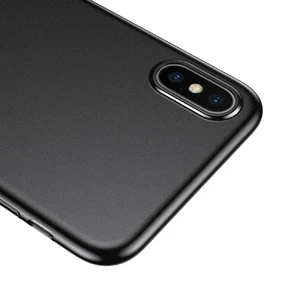 Ультратонкий чехол Baseus Wing Case Black для iPhone XS Max - Фото 5