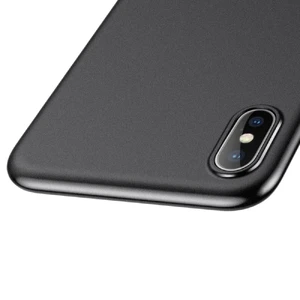 Ультратонкий чехол Baseus Wing Case Black для iPhone XS Max - Фото 6