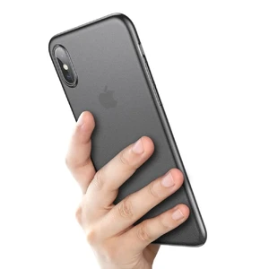 Ультратонкий чохол Baseus Wing Case Transparent Black для iPhone X | XS - Фото 4