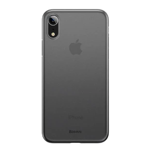 Ультратонкий чехол Baseus Wing Case Transparent Black для iPhone XR WIAPIPH61-E01 - Фото 1