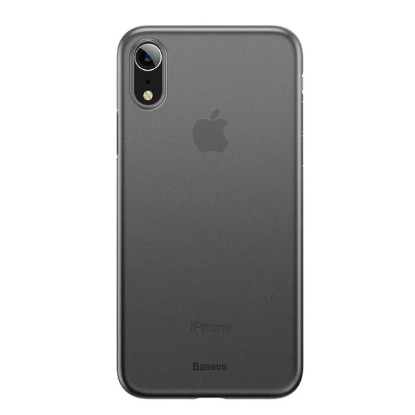 Ультратонкий чохол Baseus Wing Case Transparent Black для iPhone XR