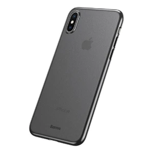 Ультратонкий чохол Baseus Wing Case Transparent Black для iPhone XS Max - Фото 3