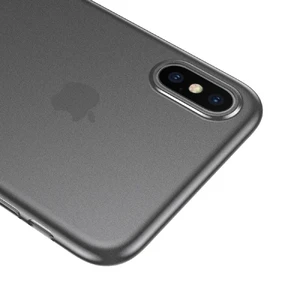Ультратонкий чохол Baseus Wing Case Transparent Black для iPhone XS Max - Фото 5
