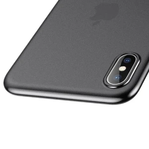 Ультратонкий чохол Baseus Wing Case Transparent Black для iPhone XS Max - Фото 6