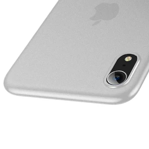 Ультратонкий чехол Baseus Wing Case Transparent White для iPhone XR - Фото 5