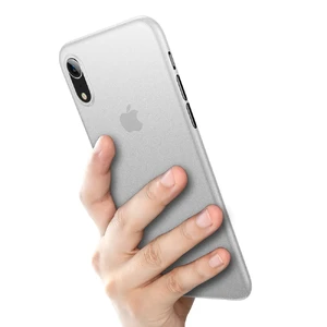 Ультратонкий чехол Baseus Wing Case Transparent White для iPhone XR - Фото 6