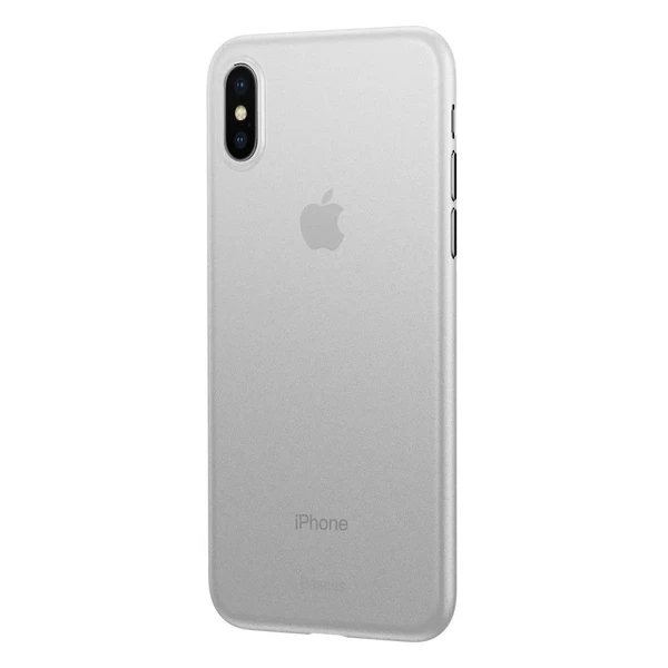 Ультратонкий чохол Baseus Wing Case Transparent White для iPhone XS Max