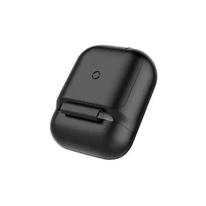 Бездротовий зарядний чохол Baseus Wireless Charger Black для AirPods - Фото 3