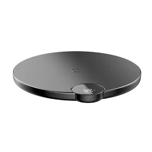 Беспроводная зарядка Baseus Digital LED Display с Lightning Black 10W - Фото 5
