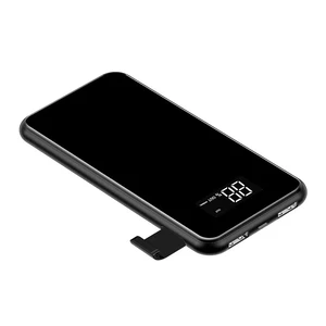 Повербанк с дисплеем и беспроводной зарядкой Baseus Wireless Charger 8000mAh Black - Фото 5