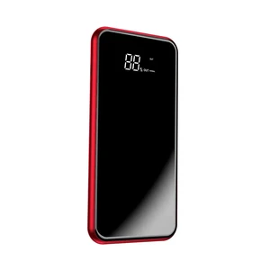 Повербанк с дисплеем и беспроводной зарядкой Baseus Wireless Charger 8000mAh Red - Фото 3