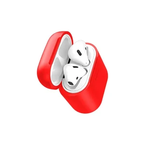 Бездротовий зарядний чохол Baseus Wireless Charger Red для AirPods WIAPPOD-09 - Фото 1