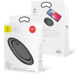 Бездротовий зарядний пристрій Baseus UFO Wireless Charger Black для смартфонів - Фото 5