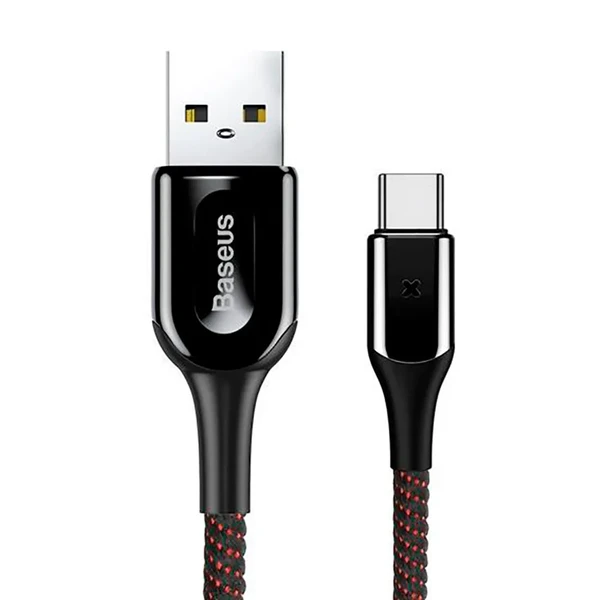 Кабель Baseus X-type Light USB Type-C to USB 1m Black в Харькове