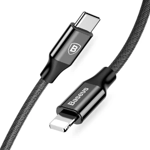 Кабель Baseus Yiven Series USB Type-C to Lightning Black 1m
