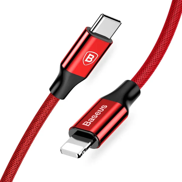 Кабель Baseus Yiven Series USB Type-C to Lightning Red 1m