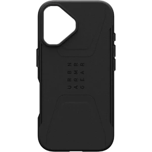 Черный чехол Urban Armor Gear Civilian MagSafe для iPhone 16 - Фото 2