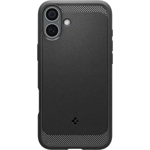 Чорний чохол MagSafe Spigen Rugged Armor для iPhone 16 Plus - Фото 2