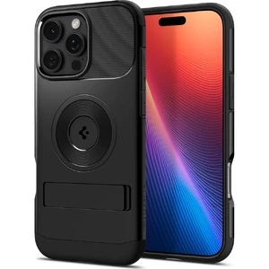 Черный чехол Spigen Slim Armor Mag MagSafe для iPhone 16 Pro 8809971230766 - Фото 1