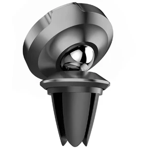 Магнитный автодержатель для iPhone/телефона на решетку | Baseus Small Ears Black - Фото 5