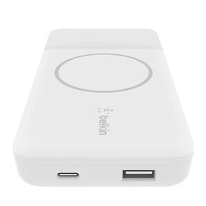 Повербанк Belkin BoostCharge MagSafe Portable Wireless Charger White 10000mAh - Фото 6