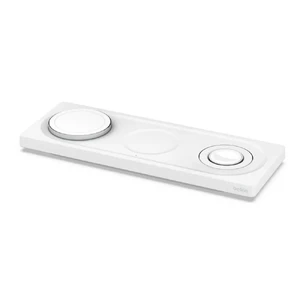 Док-станція Belkin BOOST↑CHARGE™ PRO 3-in-1 MagSafe White для iPhone | AirPods | Apple Watch + EU адаптер - Фото 3