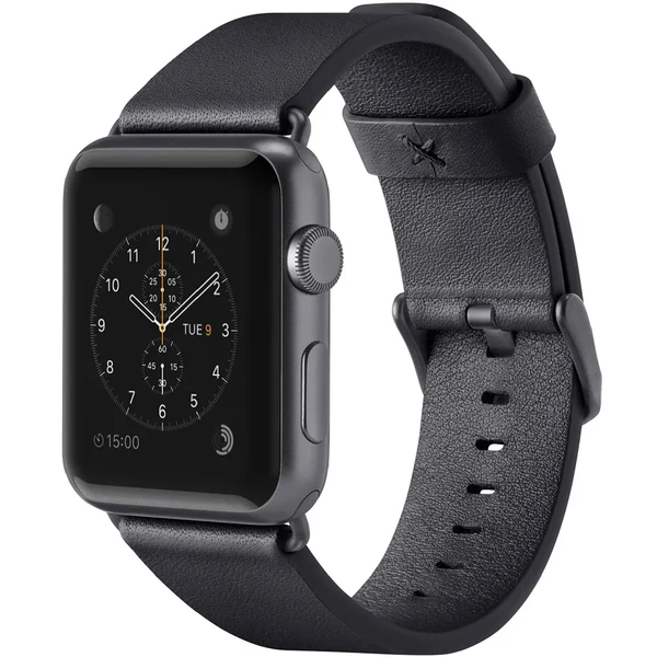 Ремінець Belkin Classic Leather Band Black для Apple Watch Ultra 49mm | 45mm | 44mm | 42mm