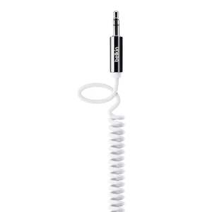 Акустический кабель Belkin Coiled 3.5 AUX White AV10126qe06 - Фото 1