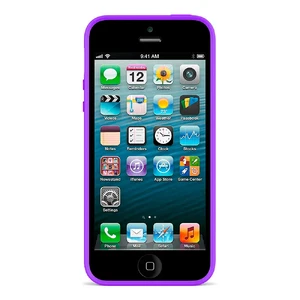 Чехол-накладка Belkin Grip Neon Glo Purple для iPhone 5 | 5S | SE - Фото 3