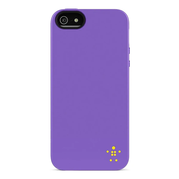 Чохол-накладка Belkin Grip Neon Glo Purple для iPhone 5 | 5S | SE в Запоріжжі