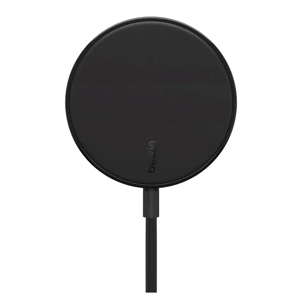 Беспроводное зарядное устройство Belkin MagSafe Portable Wireless Charger Pad 7.5W Black для iPhone 15 | 14 | 13 | 12