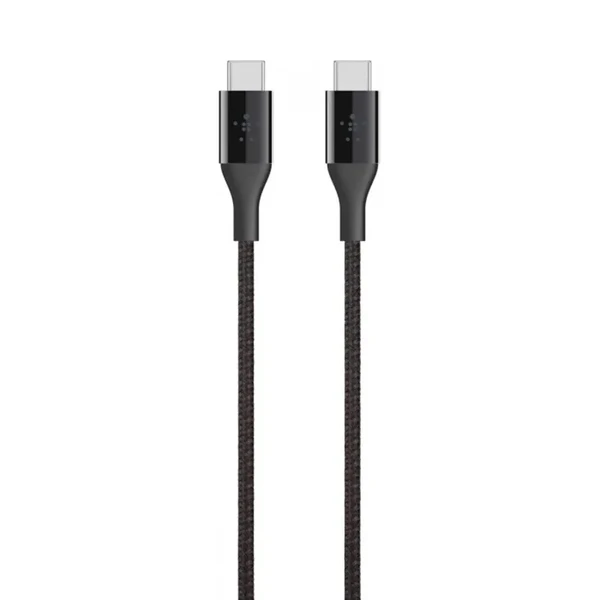 Нейлоновий кабель Belkin MIXIT ↑ DuraTek USB-C Black 1.2m