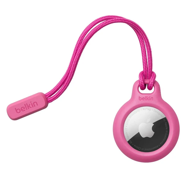 Брелок со шнурком Belkin Secure Holder Pink для AirTag в Сумах