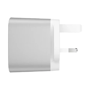 Зарядное устройство Belkin Wall Charger Dual USB Silver 24W + EU адаптер - Фото 3
