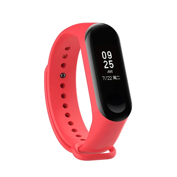 Силіконовий ремінець iLoungeMax для фітнес-браслета Xiaomi Mi Band 3 | 4 Red