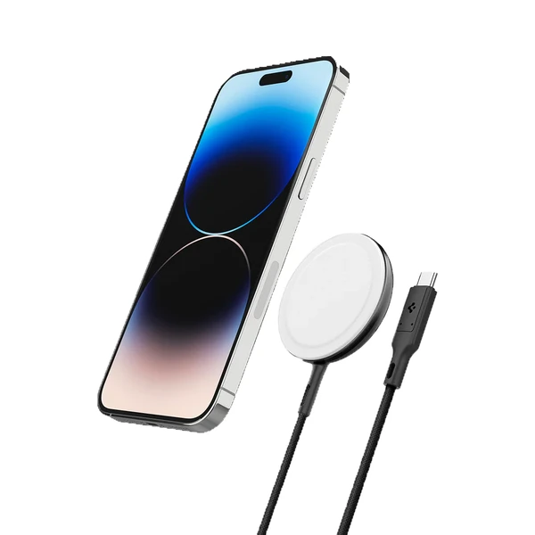 Швидка бездротова зарядка MagSafe з підставкою Spigen ArcField Magnetic 15W для iPhone в Одесі