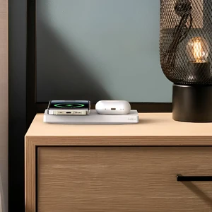 Бездротова швидка зарядка 2в1 з MagSafe Belkin BoostCharge Pro Black для iPhone/AirPods, 15 Вт - Фото 4